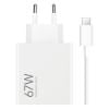 Εικόνα της Φορτιστής Xiaomi 67W USB-A HyperCharge Combo White BHR9465EU