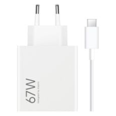 Εικόνα της Φορτιστής Xiaomi 67W USB-A HyperCharge Combo White BHR9465EU
