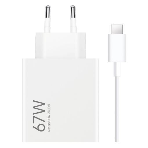 Εικόνα της Φορτιστής Xiaomi 67W USB-A HyperCharge Combo White BHR9465EU