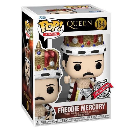 Εικόνα της Funko Pop! Rocks: Queen - Freddie Mercury #184 Special Edition Exclusive