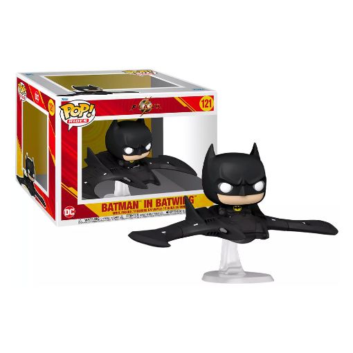 Εικόνα της Funko Pop! Rides: The Flash - Batman in Batwing #121