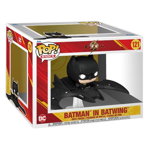 Εικόνα της Funko Pop! Rides: The Flash - Batman in Batwing #121