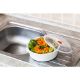 Εικόνα της Δοχείο Φαγητού Lamart Wave Steamer Πλαστικό 1.2 lt White LT7015