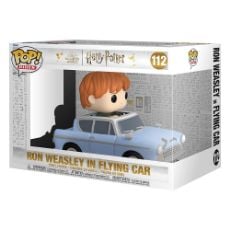 Εικόνα της Funko Pop! Rides: Harry Potter - Ron Weasley in Flying Car #112 Super Deluxe