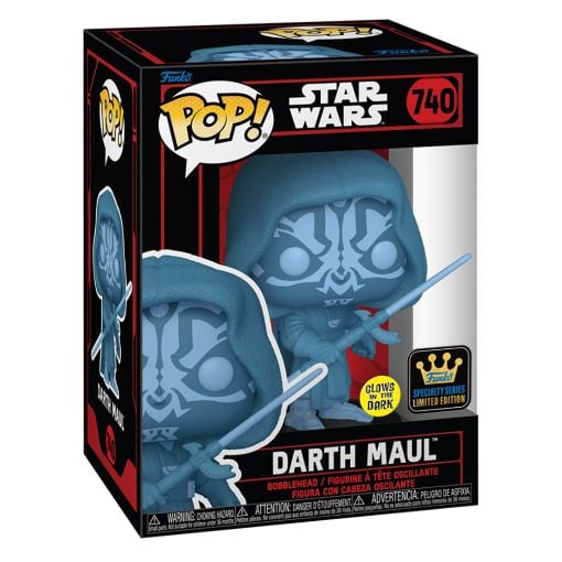 Εικόνα της Funko Pop! Movies: Star Wars - Darth Maul Glows in the Dark #740 Special Edition