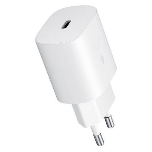 Εικόνα της Φορτιστής Samsung USB-C 25W White EP-TA800NWEGEU (Χωρίς Καλώδιο)