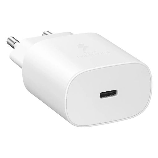 Εικόνα της Φορτιστής Samsung USB-C 25W White EP-TA800NWEGEU (Χωρίς Καλώδιο)