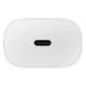 Εικόνα της Φορτιστής Samsung USB-C 25W White EP-TA800NWEGEU (Χωρίς Καλώδιο)