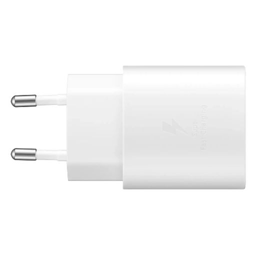 Εικόνα της Φορτιστής Samsung USB-C 25W White EP-TA800NWEGEU (Χωρίς Καλώδιο)