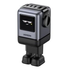 Εικόνα της Φορτιστής Ugreen Uno Robot X688 4-Port GaN 100W Gray 45515