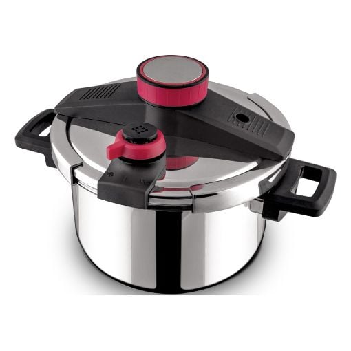 Εικόνα της Χύτρα Ταχύτητας Lamart Steam 5lt Silver/Red LT1227