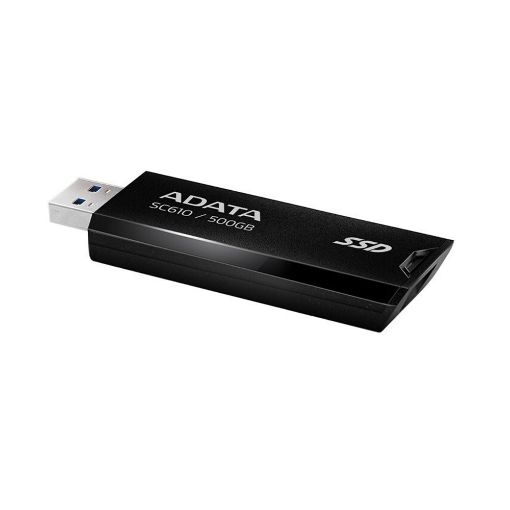 Εικόνα της Adata SC610 500GB SSD USB 3.2 Gen2 Black SC610-500G-CBK/RD