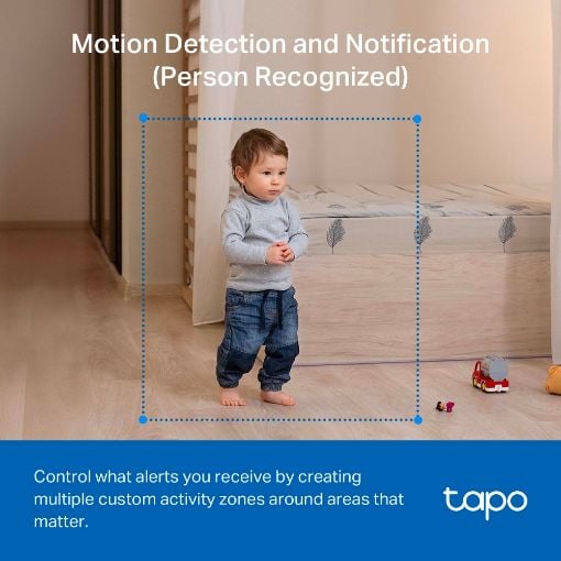 Εικόνα της Home Security Wi-Fi Camera Tp-Link Tapo C201 Pan/Tilt 1080p