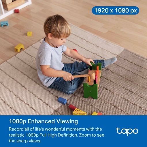 Εικόνα της Home Security Wi-Fi Camera Tp-Link Tapo C201 Pan/Tilt 1080p