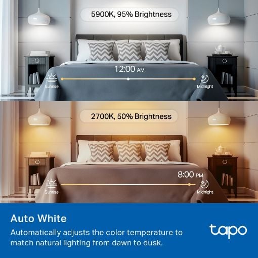Εικόνα της Smart Wi-Fi Light Bulb Tp-Link Tapo L535E E27 Dimmable Multicolor