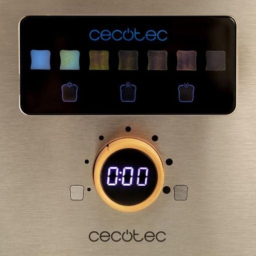Εικόνα της Φρυγανιέρα Cecotec Touch&Toast Extra 1000W Inox CEC-04845