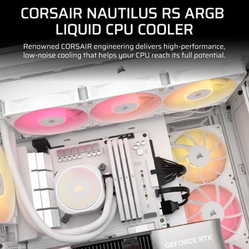 Εικόνα της Corsair Nautilus 360 RS ARGB White CW-9060095-WW