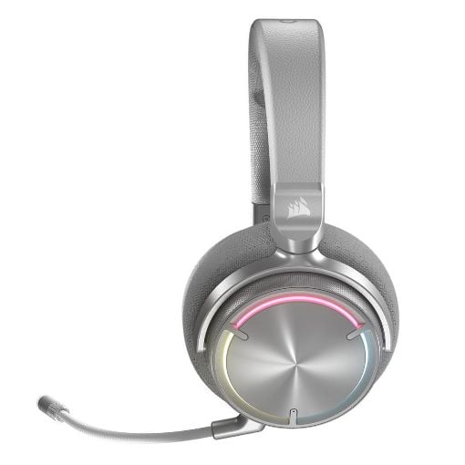 Εικόνα της Headset Corsair Virtuoso Max RGB Wireless Dolby Atmos Silver CA-9011373-WW