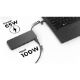 Εικόνα της Lenovo Slim Travel Dock USB-C Eclipse Black 4X11N40212