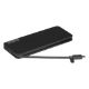 Εικόνα της Lenovo Slim Travel Dock USB-C Eclipse Black 4X11N40212