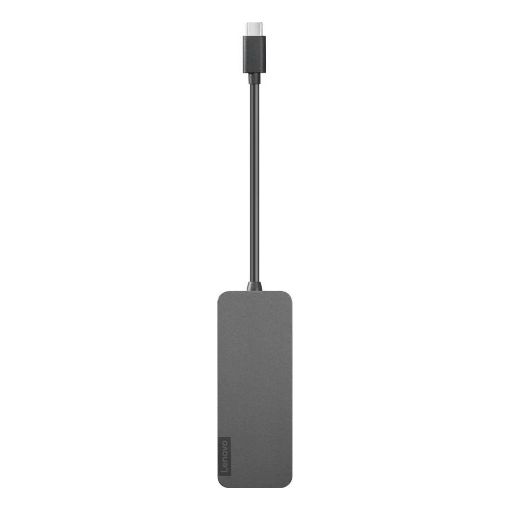 Εικόνα της USB Hub Lenovo USB-C to 4 Port USB-A Iron Gray 4X90X21427