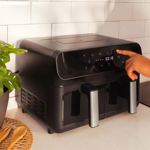 Εικόνα της Φριτέζα Αέρος Cecotec Cecofry Advance 9000 Διπλή 9Lt 2800W Black CEC-03490