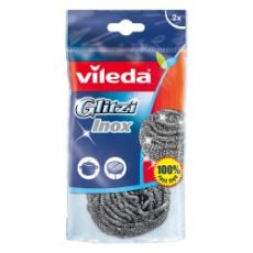 Εικόνα της Συρμάτινο Σφουγγάρι Vileda Glitzi Spiral Inox 101505