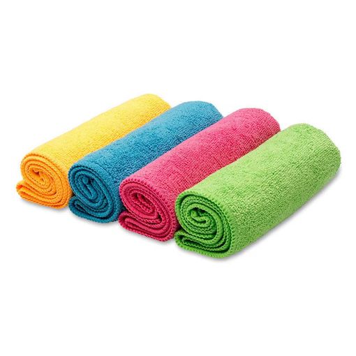 Εικόνα της Πετσέτες Καθαρισμού Vileda Microfibre Colours 4τμχ