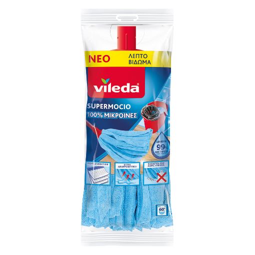 Εικόνα της Ανταλλακτικό Σφουγγαρίστρας Vileda SuperMocio Microfibre 173960