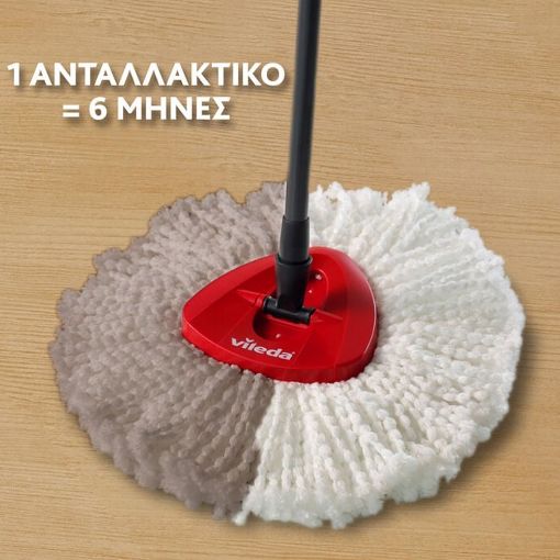 Εικόνα της Ανταλλακτικό Σφουγγαρίστρας Vileda Turbo Microfibre 152623
