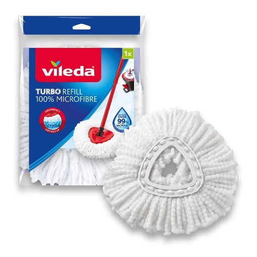 Εικόνα της Ανταλλακτικό Σφουγγαρίστρας Vileda Turbo Microfibre 152623