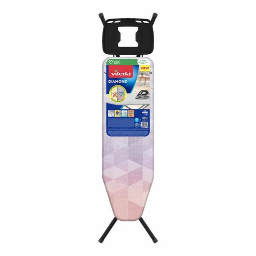 Εικόνα της Σιδερώστρα Vileda Diamond με Σιδερόπανο 120x38cm 173216