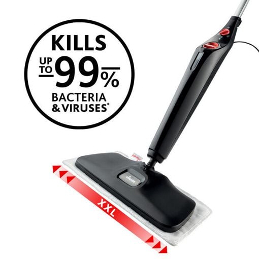 Εικόνα της Ατμοκαθαριστής Δαπέδου Vileda Steam Plus XXL 1550W Black 173948