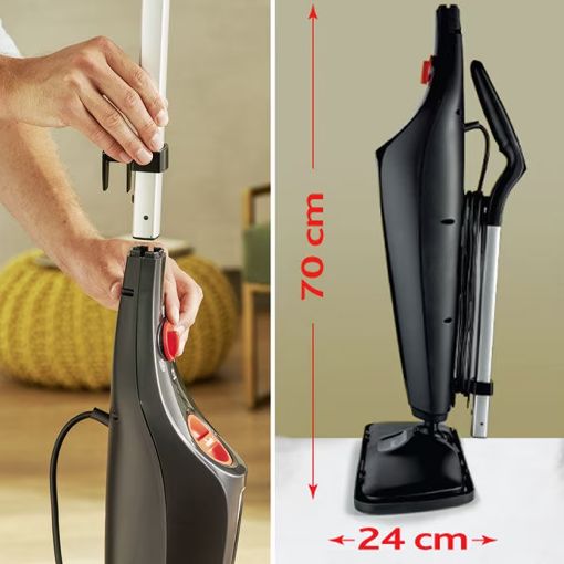 Εικόνα της Ατμοκαθαριστής Δαπέδου Vileda Steam Plus XXL 1550W Black 173948