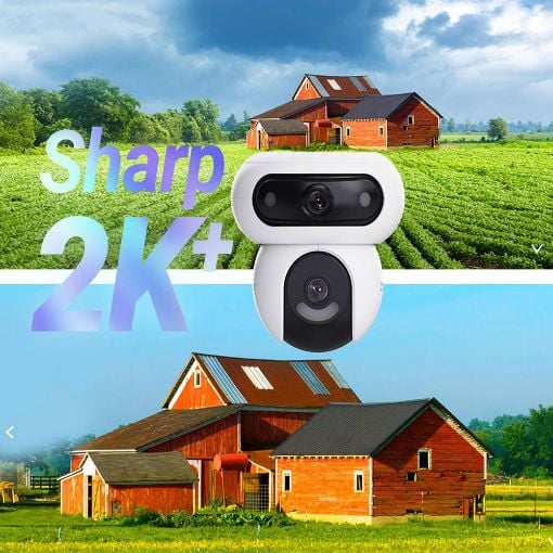 Εικόνα της Outdoor IP Camera Ezviz H90 2K+ Dual-Lens Pan/Tilt Wireless