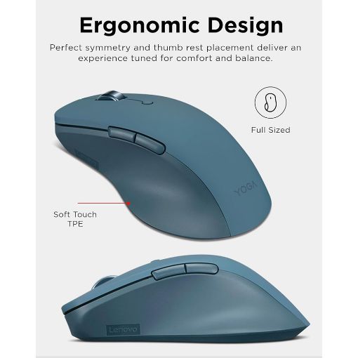 Εικόνα της Ποντίκι Lenovo Yoga Pro Mouse Wireless Tidal Teal GY51P14335