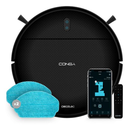 Εικόνα της Σκούπα Ρομπότ Cecotec Conga 999 Map X-Treme Black CEC-08066