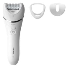Εικόνα της Σετ Αποτρίχωσης Philips Epilator Series 8000 Επαναφορτιζόμενο White BRE700/00