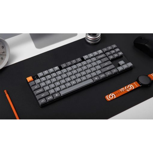 Εικόνα της Πληκτρολόγιο Keychron K1 Max QMK/VIA TKL Wireless RGB Hot-Swappable Red Switches (US) K1M-H1