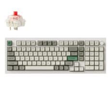 Εικόνα της Πληκτρολόγιο Keychron Q5 Max QMK/VIA 96% Wireless Red Switches (US) Shell White Q5M-P1