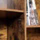 Εικόνα της Μπουφές Vasagle 80 x 30 x 80.5 cm Rustic Brown LSC084B01