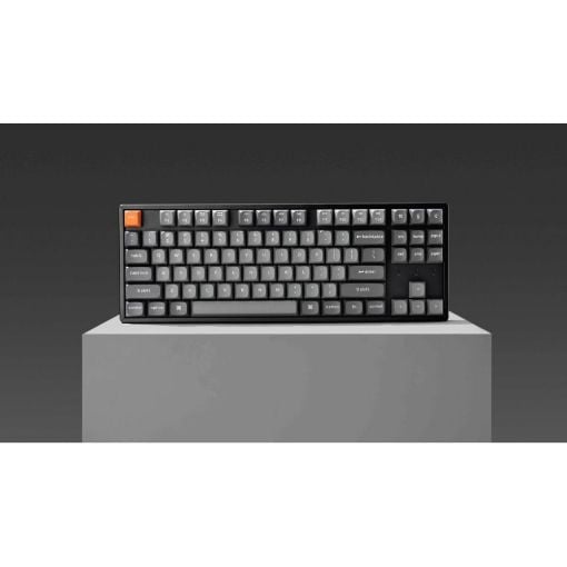 Εικόνα της Πληκτρολόγιο Keychron K8 Max QMK TKL Wireless RGB Banana Switches (US) K8M-B4