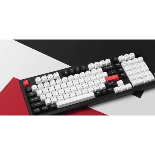 Εικόνα της Πληκτρολόγιο Keychron Q5 HE QMK 96% Wireless Magnetic Purple Switches (US) Carbon Black Q5H-M1
