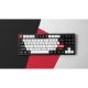 Εικόνα της Πληκτρολόγιο Keychron Q3 HE QMK TKL Wireless Magnetic Purple Switches (US) Carbon Black Q3H-M1