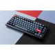 Εικόνα της Keychron V1 Max QMK/VIA 75% Wireless Banana Switches (US) Carbon Black V1M-D4