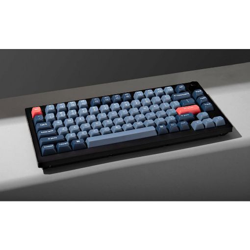 Εικόνα της Keychron V1 Max QMK/VIA 75% Wireless Banana Switches (US) Carbon Black V1M-D4