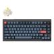 Εικόνα της Keychron V1 Max QMK/VIA 75% Wireless Banana Switches (US) Carbon Black V1M-D4