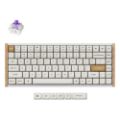 Εικόνα της Πληκτρολόγιο Keychron K2 HE 75% Wireless Magnetic Purple Switches (US) Special Wood Edition White K2H-Q1
