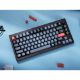 Εικόνα της Keychron V1 Max QMK/VIA 75% Wireless Brown Switches (US) Carbon Black V1M-D3