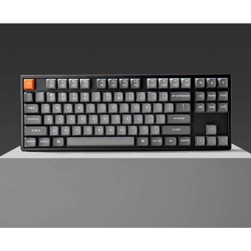 Εικόνα της Πληκτρολόγιο Keychron K8 Max QMK TKL Wireless RGB Hot-Swappable Aluminum Banana Switches (US) K8M-J4